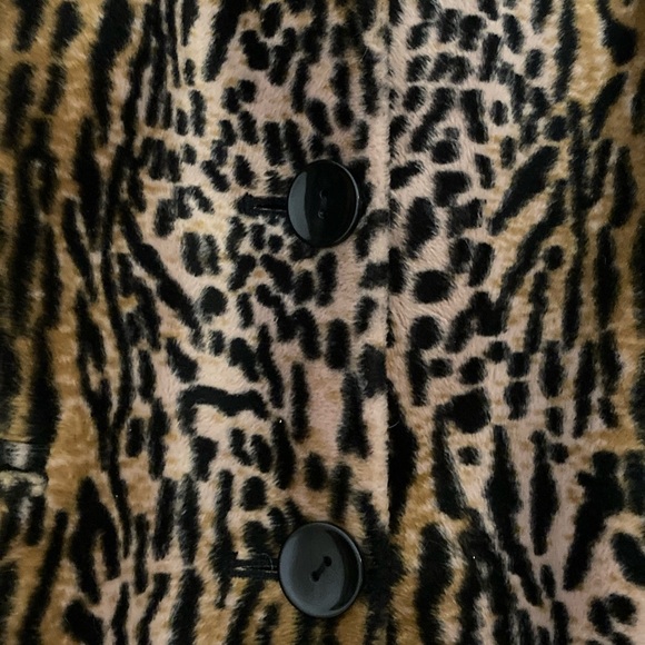 Vintage Leopard Print Jacket in velvet - Picture 10 of 11